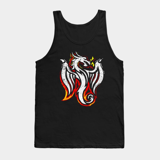 Fire Dragon Tank Top by AVEandLIA